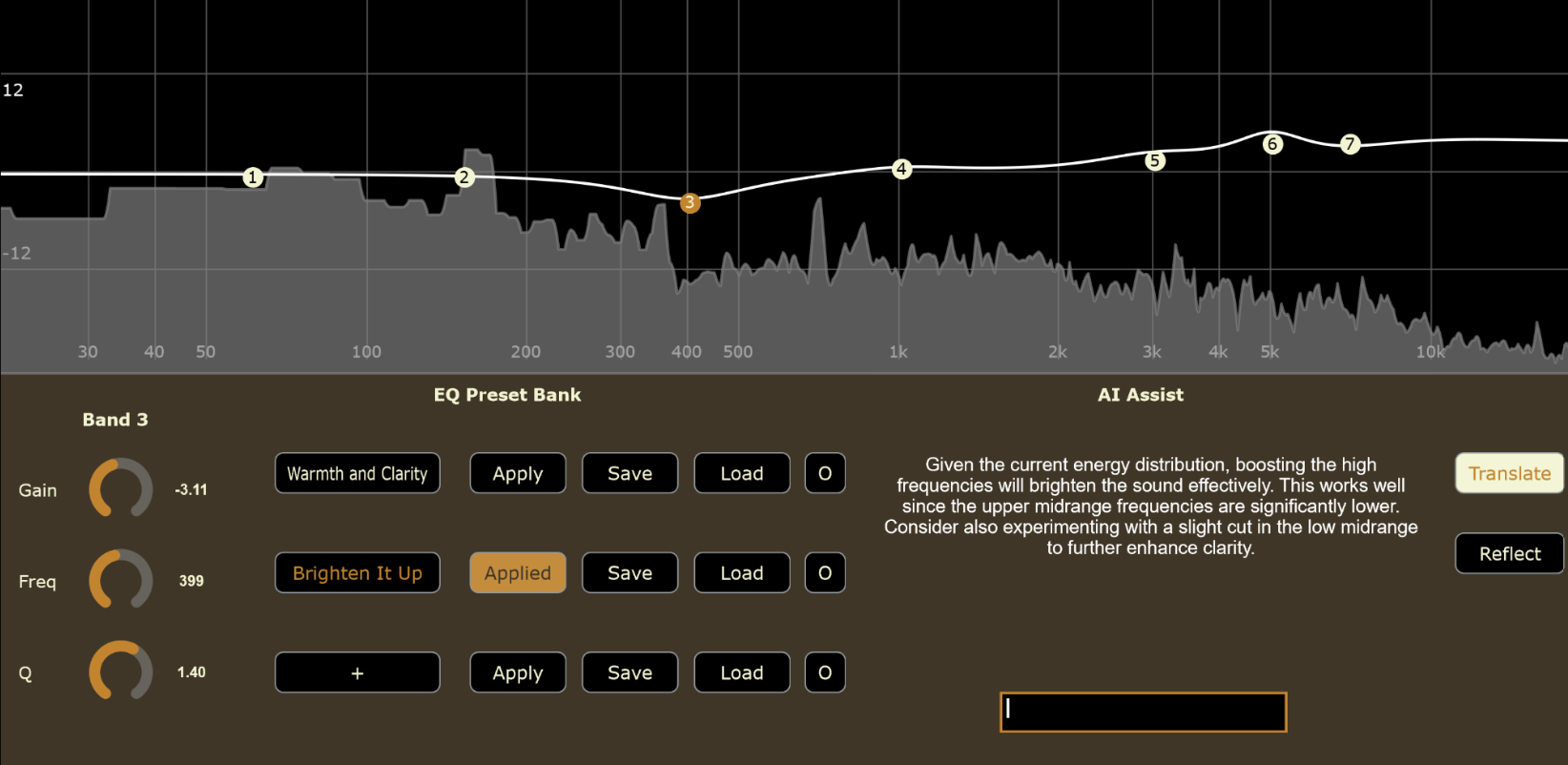 EQ Plugin Preview